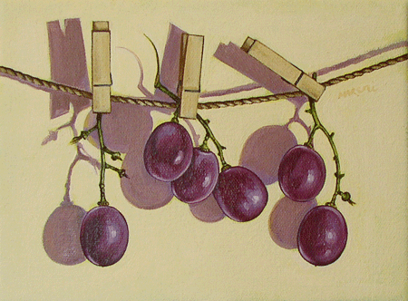 Globe grapes